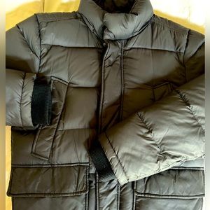 Gap Puffer Jacket Gunmetal